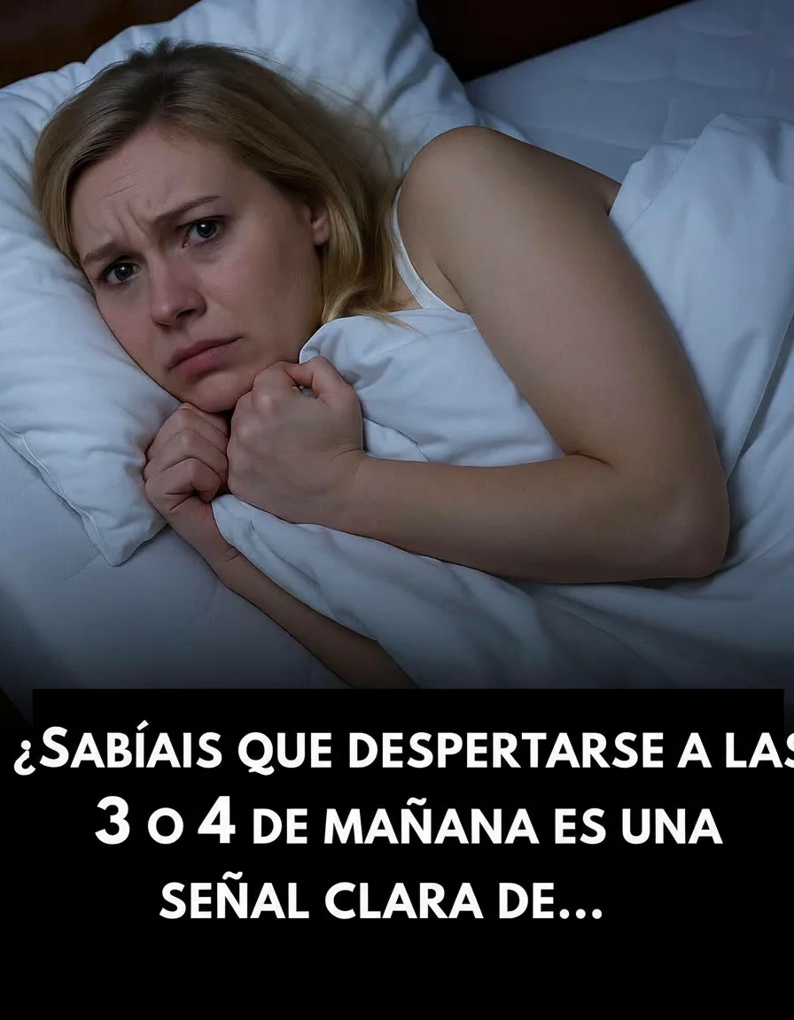 ¿Se despierta todas las noches de madrugada? ¡Descubra qué revela este hábito!